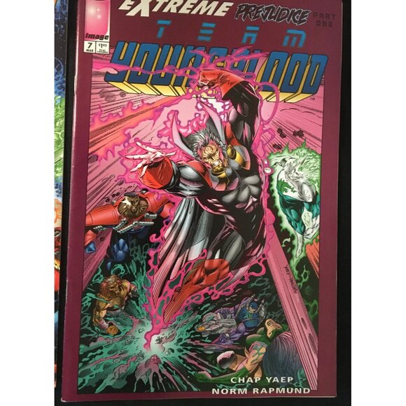 Team Youngblood Comic Books Lot of 9 Image Comics Circa 1993/1994 - Picture 9 of 11